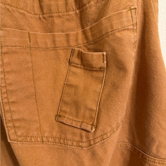 CHEF WORKS URBAN ROCKFORD CANVAS BIB APRON NUTMEG - Picture 6 of 11